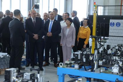 Minister Petrova Attends Opening of High-Tech Production Facility – an Example of the Deepening Partnership Between Bulgaria and China